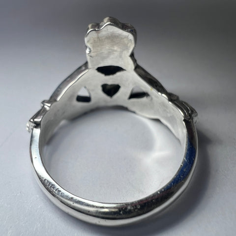 Sterling Silver Moldavite Ring | 0.5g | Size 8.5