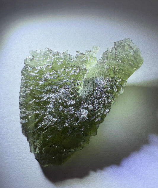 Raw Moldavite | 5.54g | Marouskovo Pole
