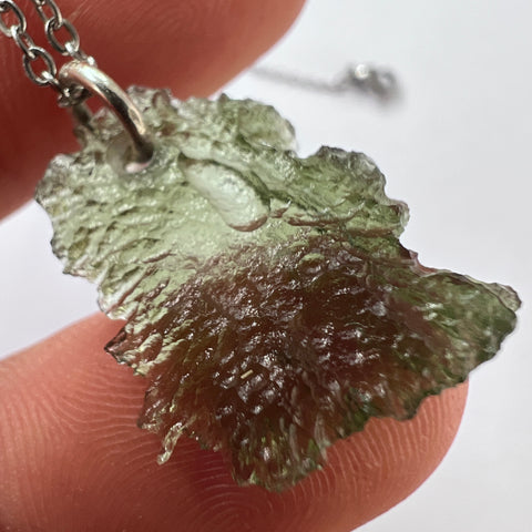 Moldavite Pendant | 1.76g | Chlum