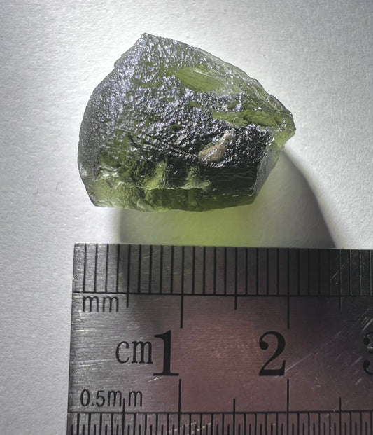 3.34g Chlum Moldavite Field Find