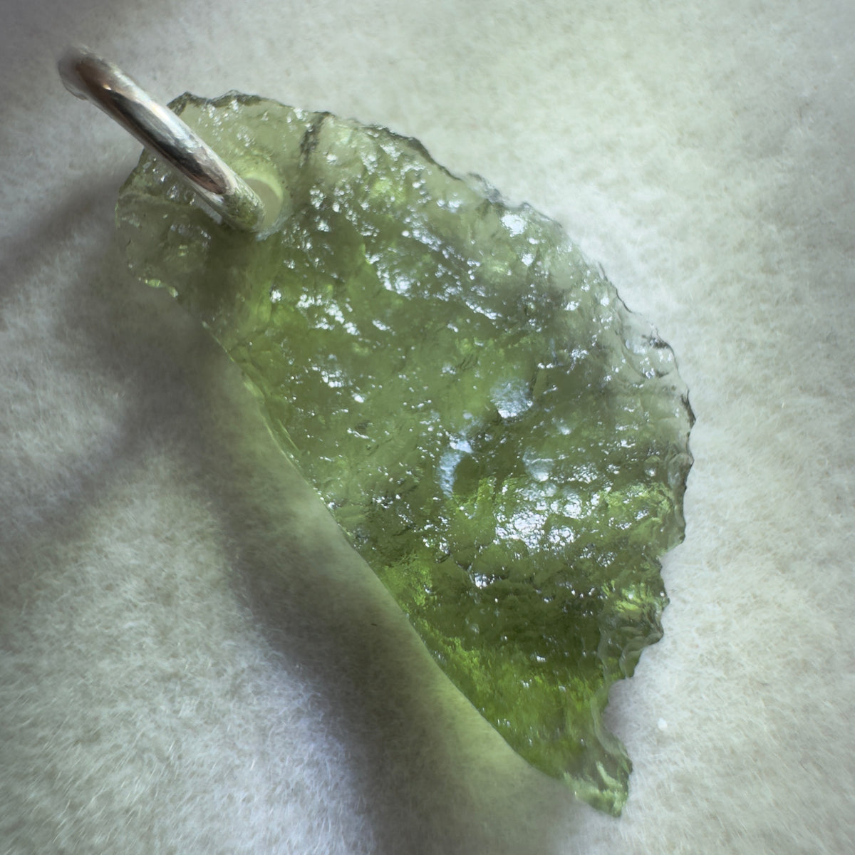 Moldavite Pendant | 0.95g | Chlum