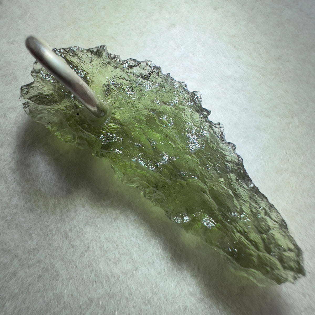 Moldavite Pendant | 1.16g | Chlum