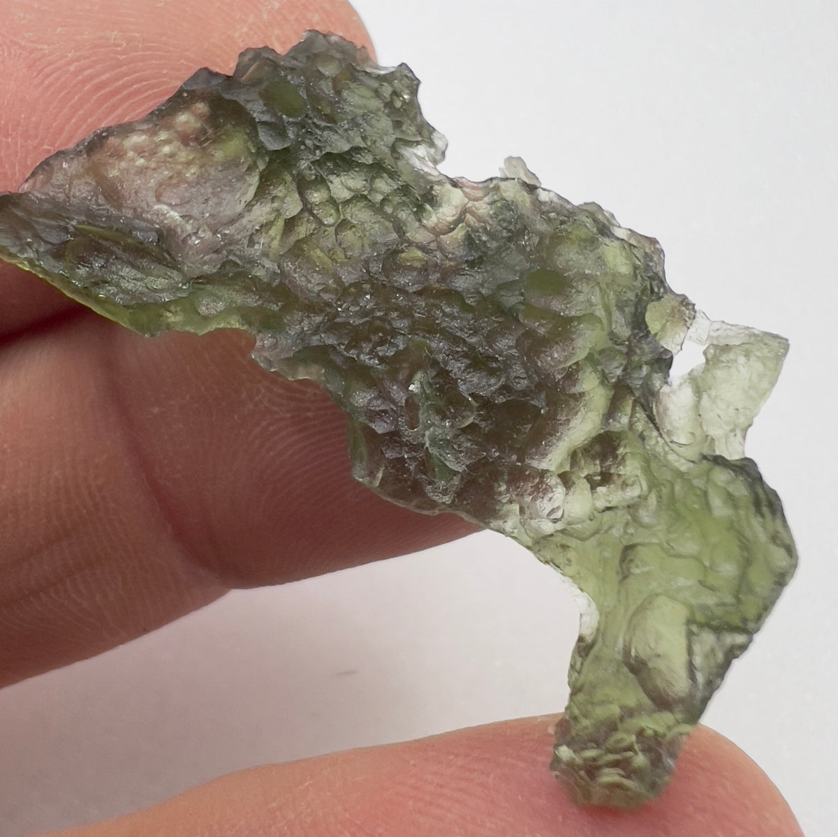 Angel Chime/Hagstone Moldavite | 3.77g | Marouskovo Pole