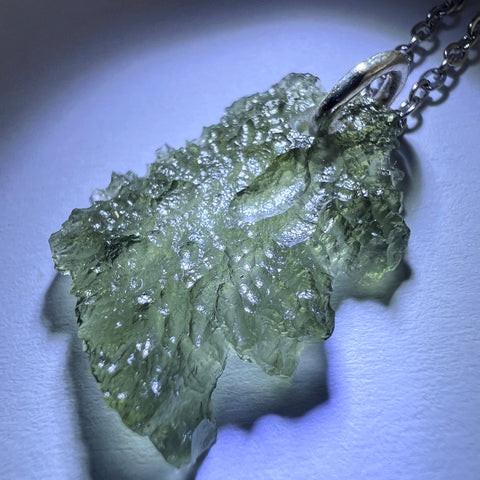 Moldavite Pendant | 1.76g | Chlum