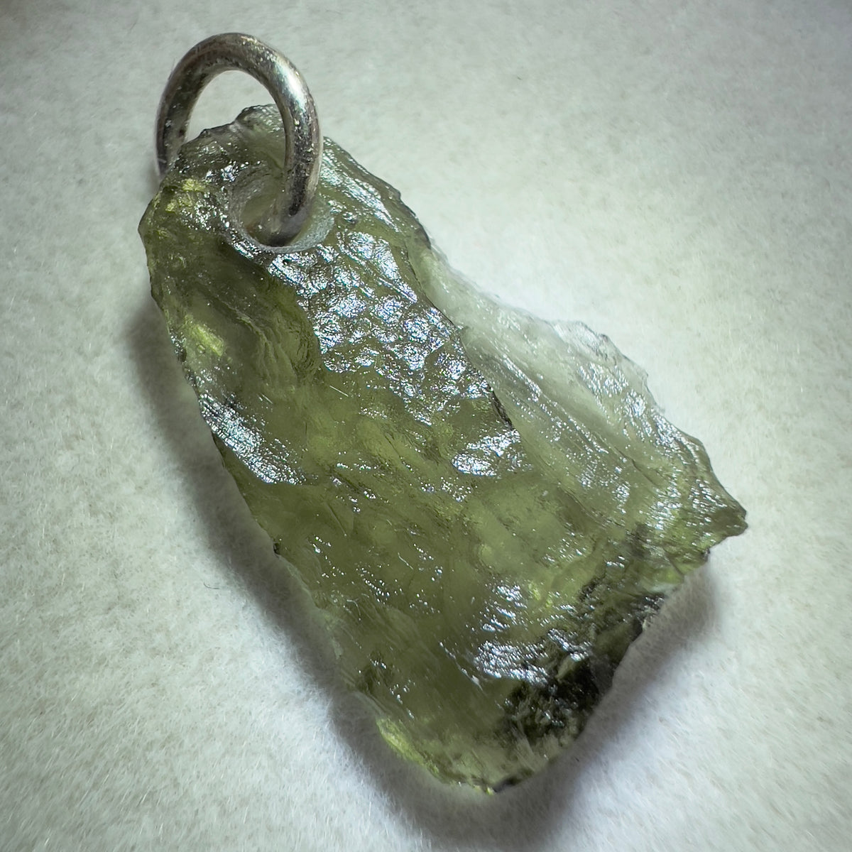 Moldavite Pendant | 1.31g | Chlum