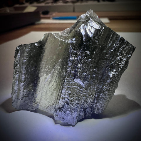 13.15g Angel Chime Moldavite - Marouskovo Pole