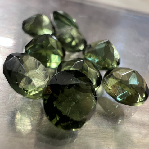 Faceted Moldavite I 0.7ct I Chlum
