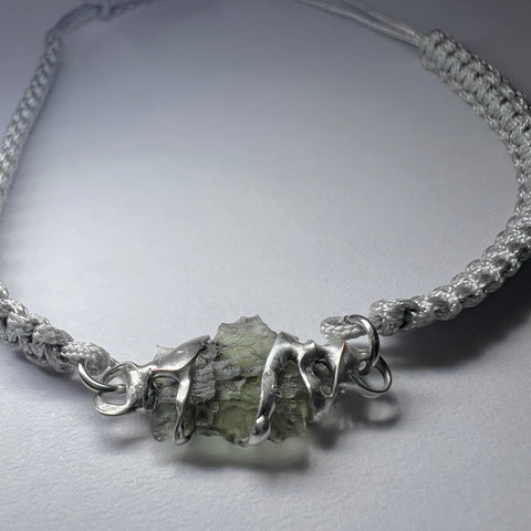 Moldavite wristband | 1.1g | Silazka