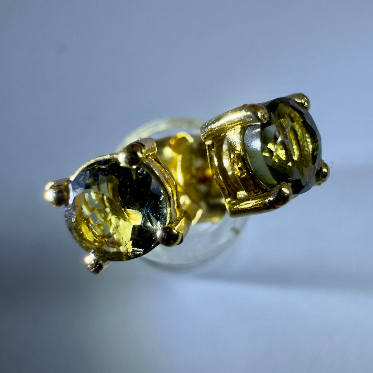 Celestial Glow Gold-Plated Stud Earrings | 4mm | Chlum