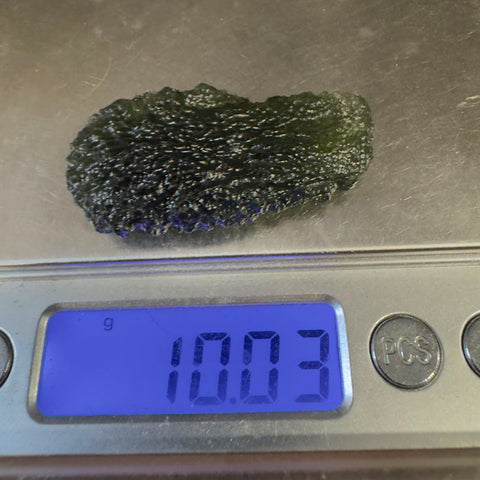 Natural Moldavite | 10.03g | Marouskovo Pole