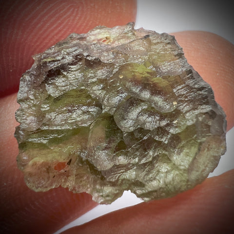 Natural Moldavite 'Hagstone' | 2.23g | Marouskovo Pole