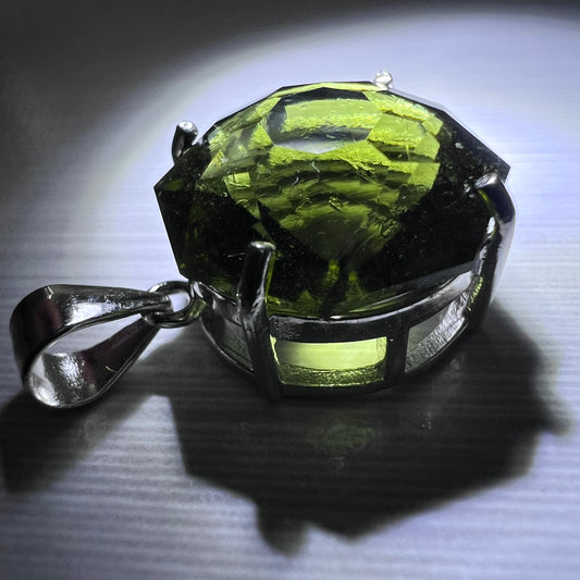 Moldavite Pendant 
