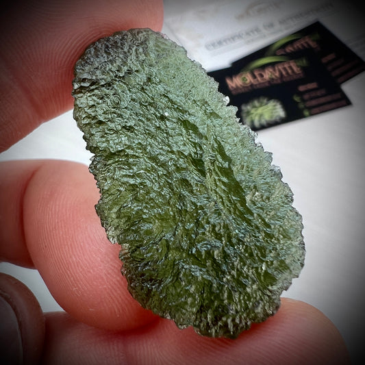 10.7g Chlum Moldavite