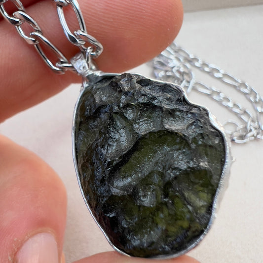 5.19g Moldavite necklace