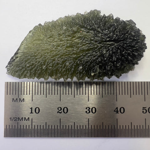 Natural Moldavite Angel Chime | 8.5g | Marouskovo Pole