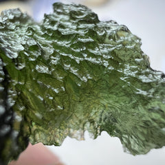 Moldavite Silver Pendant, 4.21g.