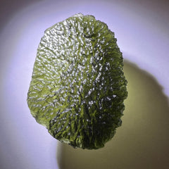 Immaculate 17.7g Moldavite Specimen – Chlum Locality