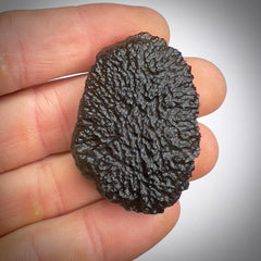 Immaculate 17.7g Moldavite Specimen – Chlum Locality