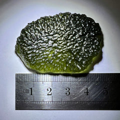 Immaculate 17.7g Moldavite Specimen – Chlum Locality