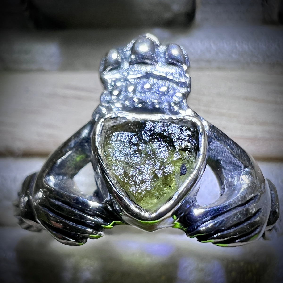 Claddagh Silver Ring (Size 7)