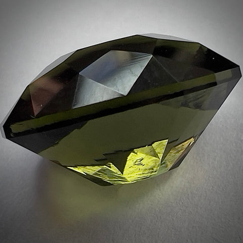 Exquisite "Oval" faceted Moldavite