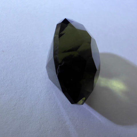 Exquisite "Oval" faceted Moldavite