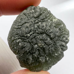 Raw Moldavite specimen - Radomilice 19.92g