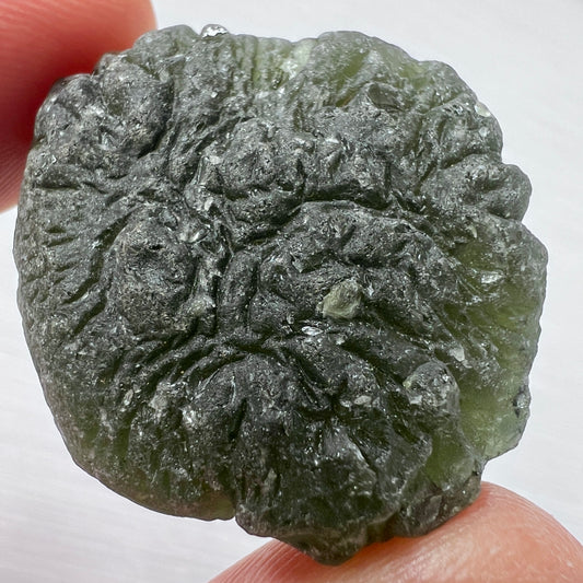 Raw Moldavite specimen - Radomilice 19.92g