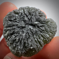 Raw Moldavite specimen - Radomilice 19.92g