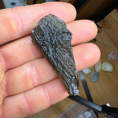 15.73 Moldavite, Marouskovo Pole