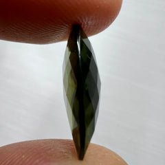Faceted Moldavite Teardrop 9.45ct.