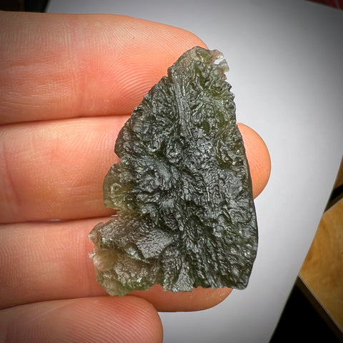 11.74g Moldavite from Marouskovo Pole