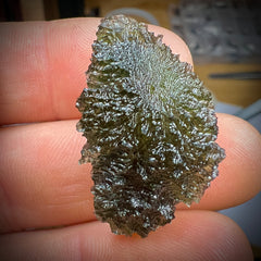 7.02g Moldavite, Maly Chlum.