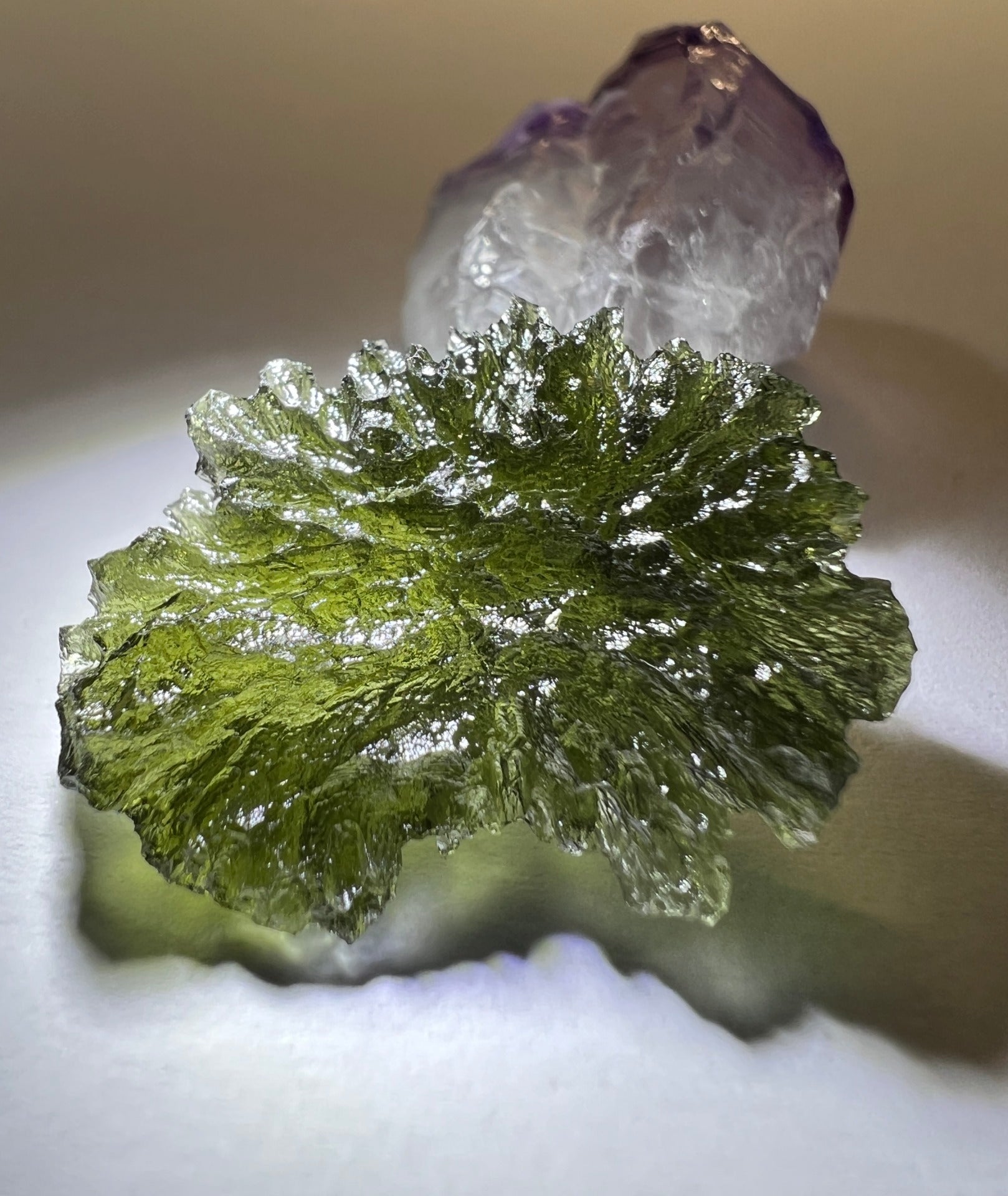 4.24g Moldavite Specimen, Maly Chlum.