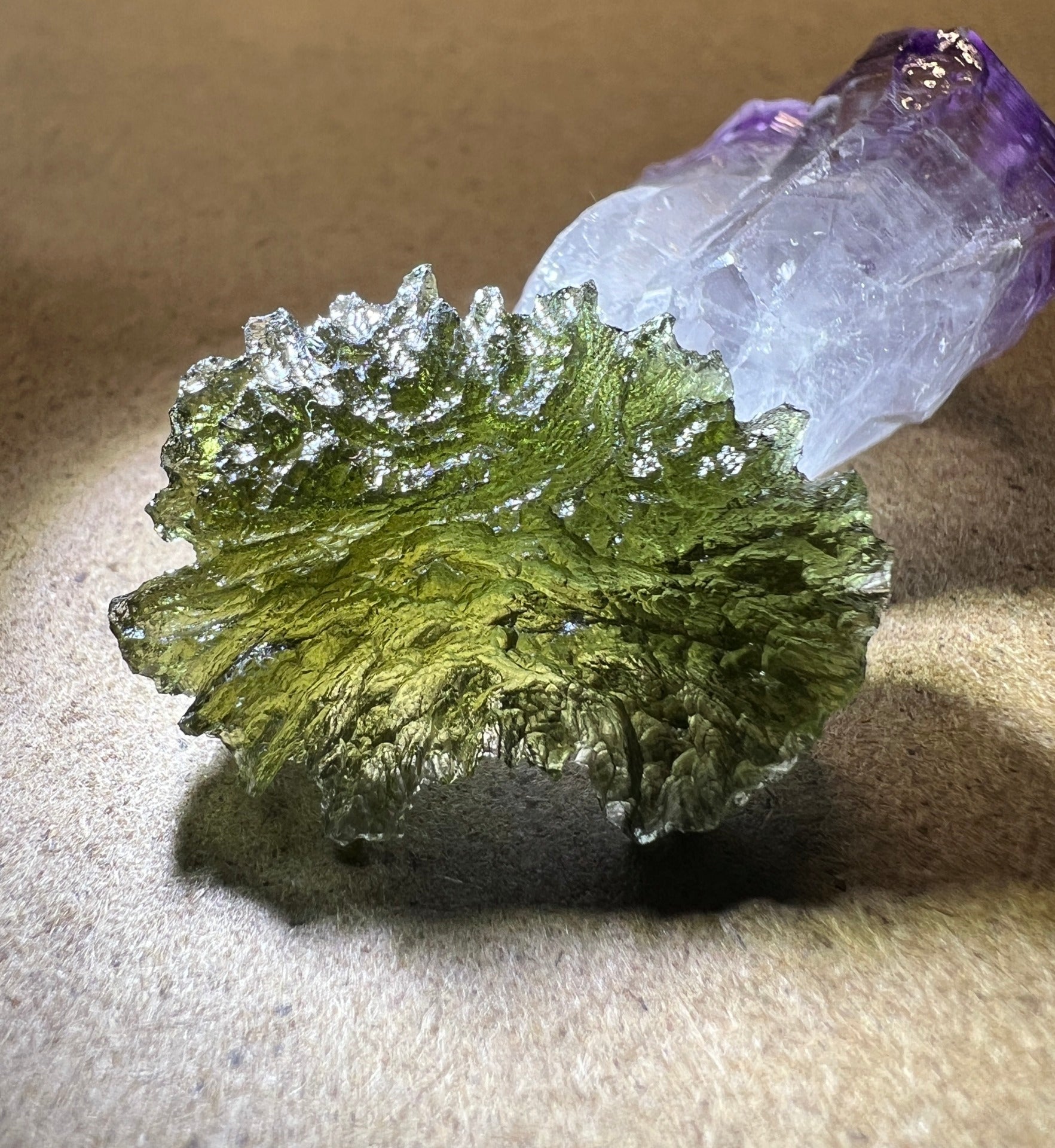 4.24g Moldavite Specimen, Maly Chlum.