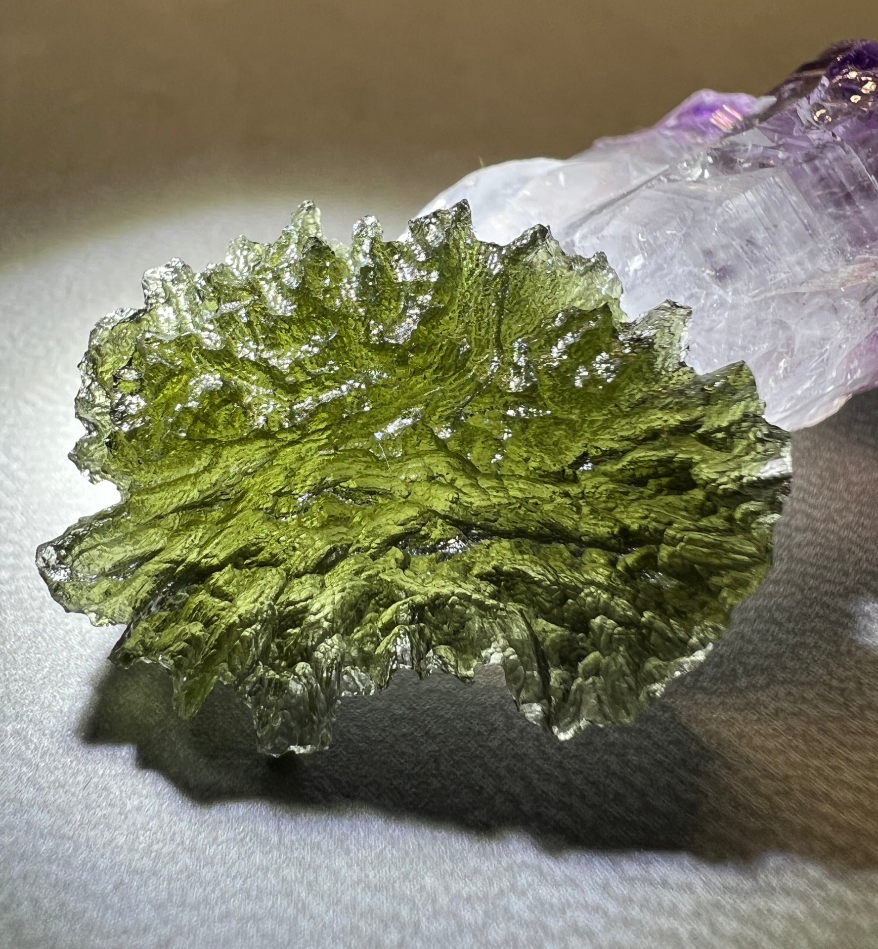 4.24g Moldavite Specimen, Maly Chlum.