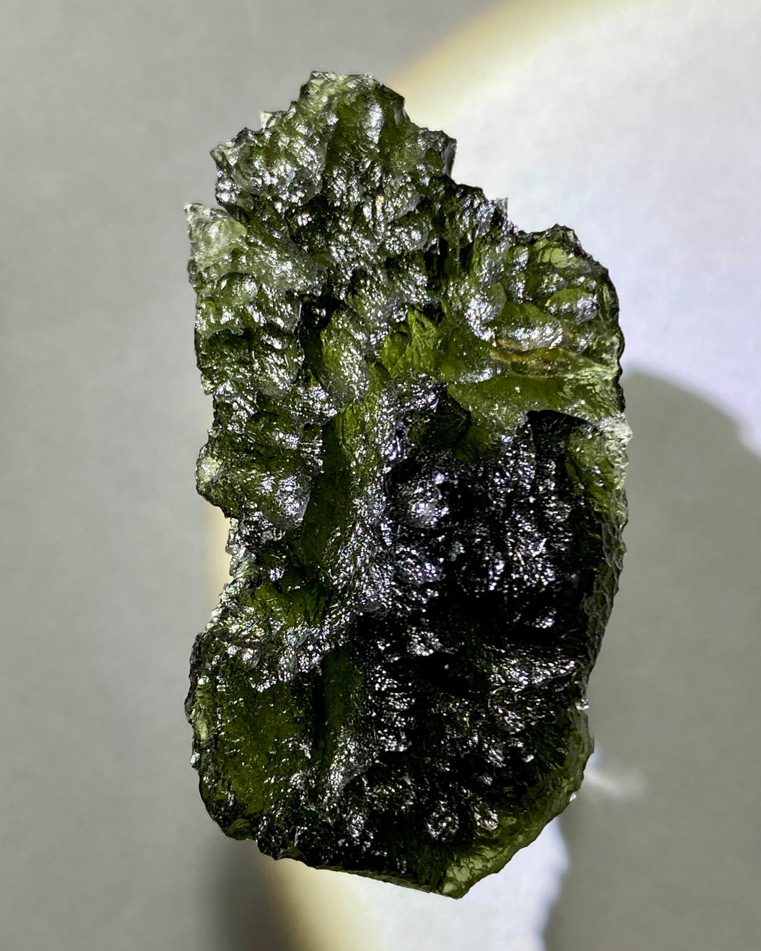 17.69g Moldavite with inner bubble