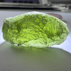 Field Find Moldavite, Radomilice 7.44g Inner Air bubble.