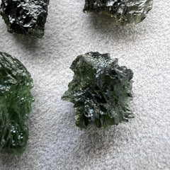 11.33g Total Weight Moldavite Wholesale Lots (8 pcs)