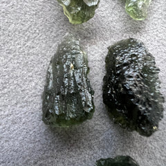 11.33g Total Weight Moldavite Wholesale Lots (8 pcs)