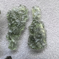 11.33g Total Weight Moldavite Wholesale Lots (8 pcs)