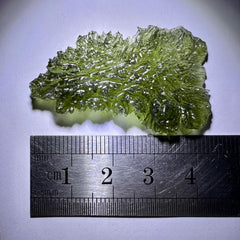 6.45g Moldavite, Marouskovo Pole.