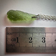 0.90g Moldavite Pendant
