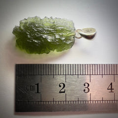 3.63g Moldavite pendant.