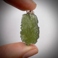 3.63g Moldavite pendant.