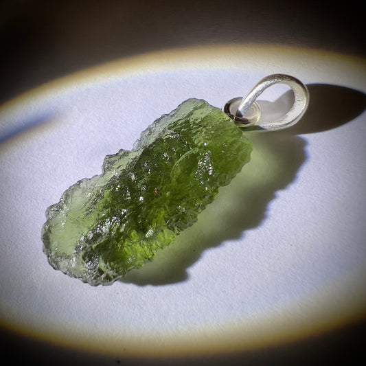 2.50g Moldavite Pendant