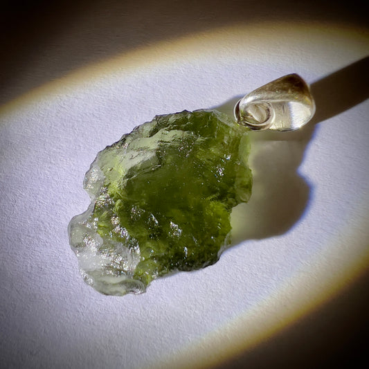 2.25g Moldavite Pendant