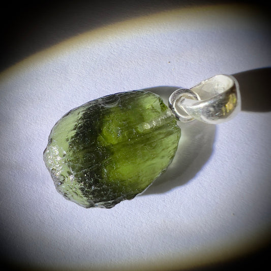 2.11g Moldavite Pendant