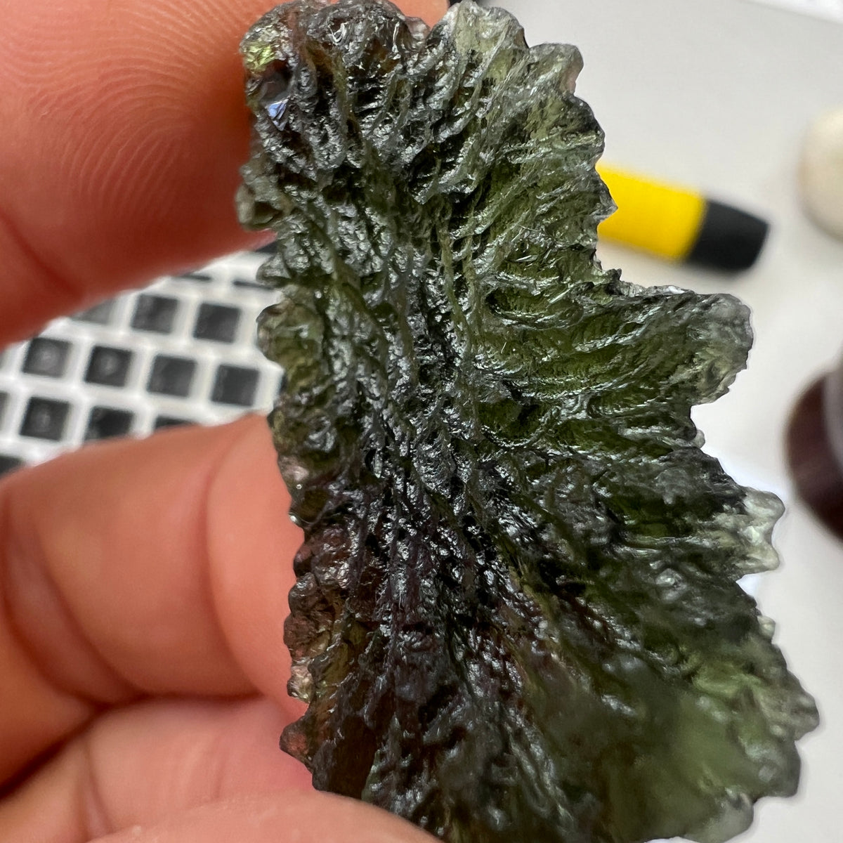 7.34g Pariz Moldavite (Damaged)