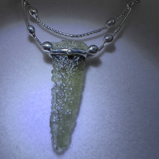 1.3g Moldavite Necklace